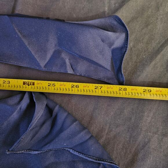 Dessy Collection Midnight Whisper Convertible Satin Gown Size 4R NWT Holiday - Picture 9 of 10